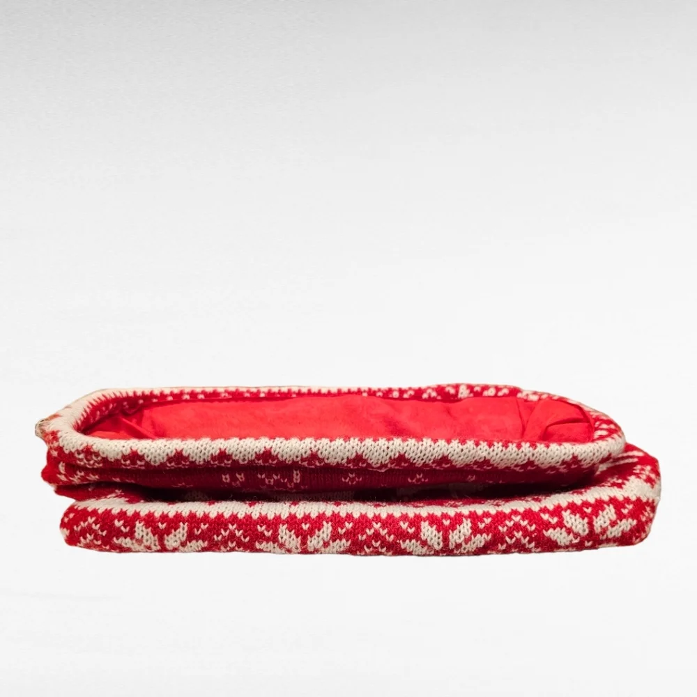 Nordic Design Collapsible Knit Storage Baskets Set of 2